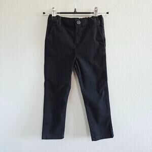 The Children's Place Straight Chino Dress Pants Size 4T Toddler Boy Black